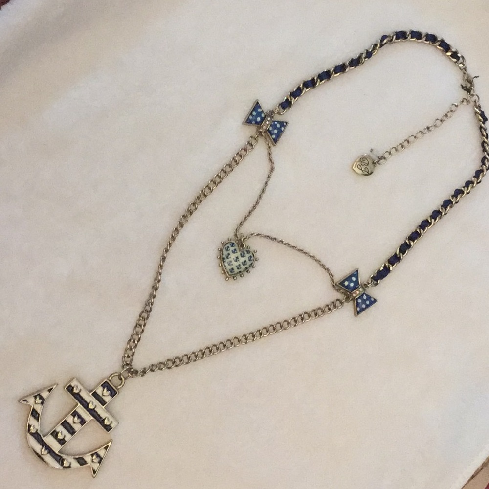 Betsey Johnson Nautical Necklace